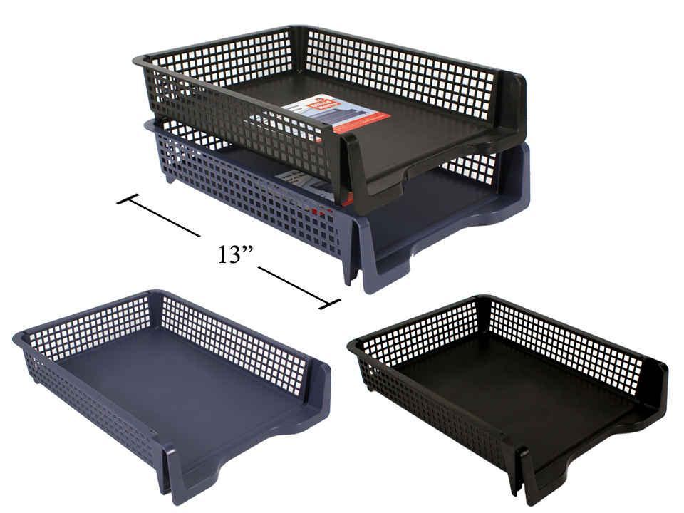Trieur de documents empilable pour bureau