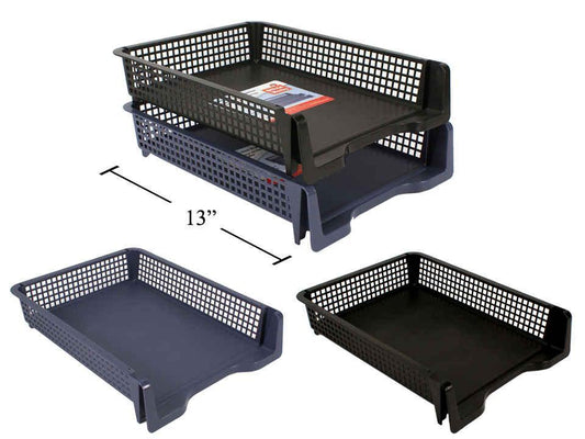 Trieur de documents empilable pour bureau