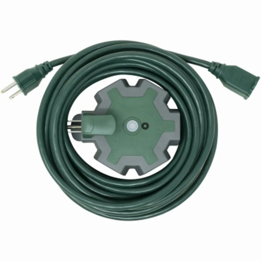 Yard Master Indoor/Outdoor Power Set 5 Outlet Adapter & 25' Extension Cord Woods - Additional View