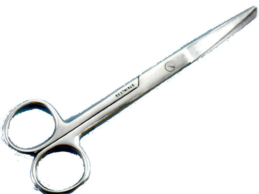 Scissors oper. 135mm 5.5", stainless, sharp/blun
