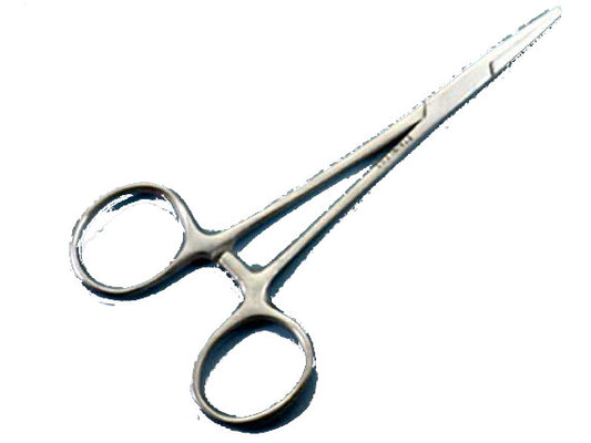 Forceps, Halstead Mosquito, straight, 125mm 5",