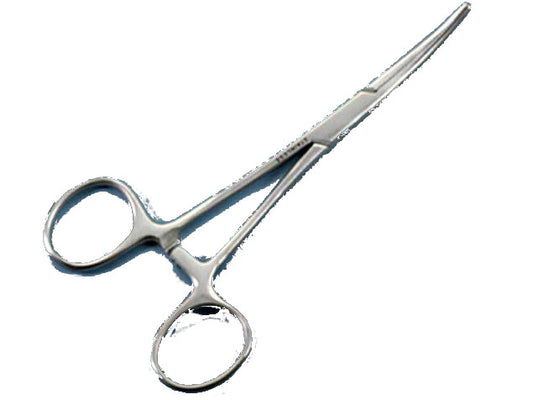 Forceps, Roch Pean, curved, 135mm (5.5"), stainles