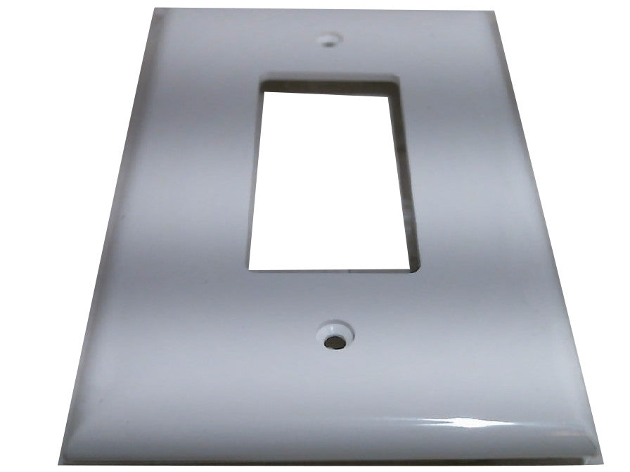 Plate Decorator Single Oversize White