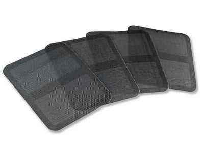 Mesh repair patches peel & stick 4pk 3" x 3.5"