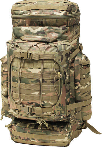 Internal Frame Pack 85L Uniflage Mil-Spex 29"x16"x13" Backpack