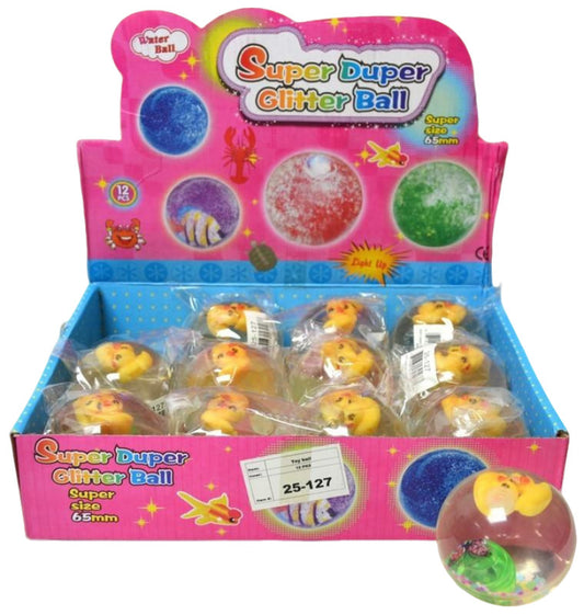 Super Duper Glitter Light Up Water Ball 65mm