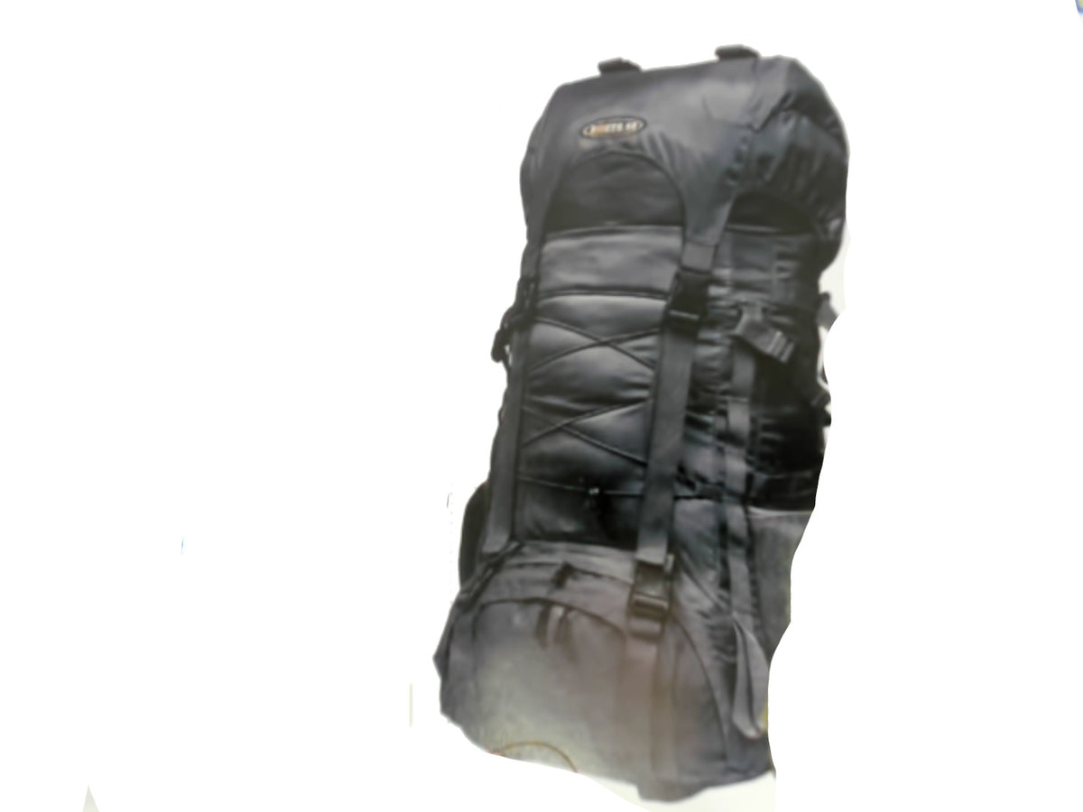 Sonic 50 Hiking Pack 50L Black 26"x12"x9" North 49 Backpack
