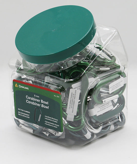 Carabiner Bowl 8mm - sold individually