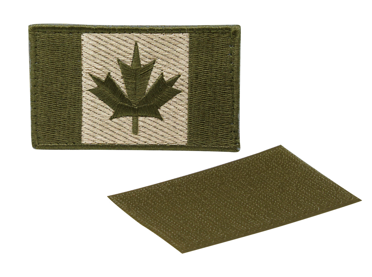 Canada Flag Patch 3.25x2 Inch 8.25x5cm