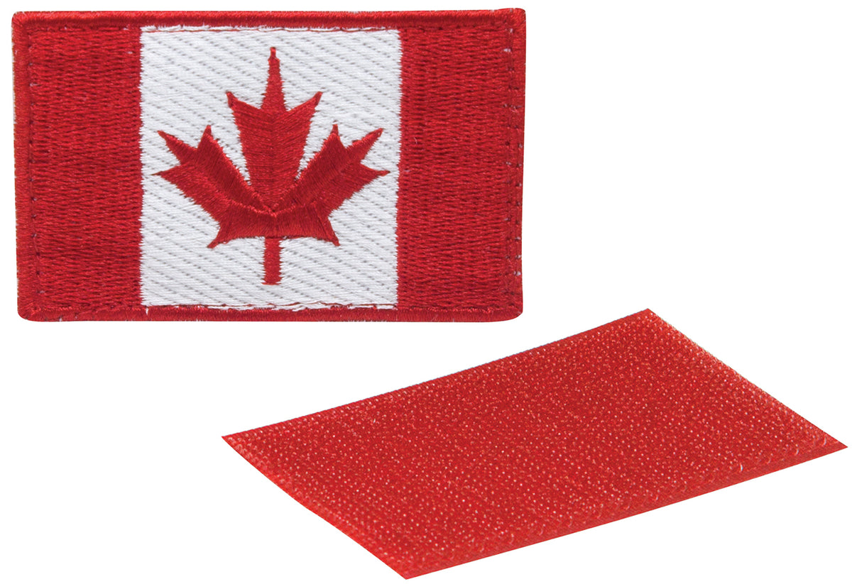 Canada Flag Patch 3.25x2 Inch 8.25x5cm