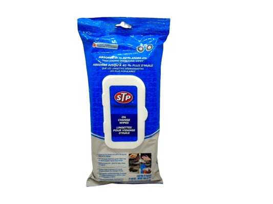 Disposable Oil Change Wipes 30pk. Stp Pro Series