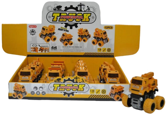 Friction Construction Trucks Asst'd