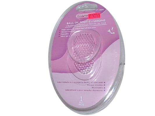 Gel Anti Slip Heel - Ball Of Foot Cushion Pair
