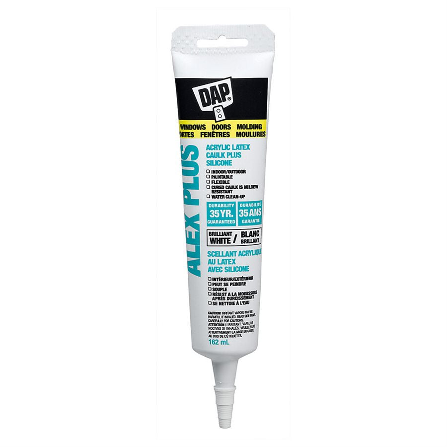Acrylic Latex Plus Silicone 162ml White Alex Plus