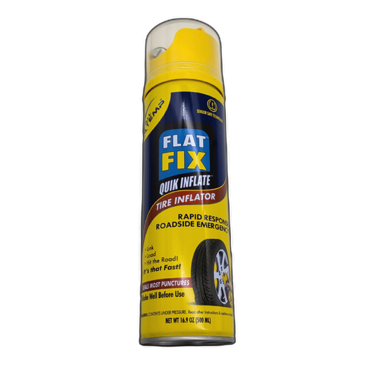Flat Fix Quik Inflate Tire Inflator 500mL