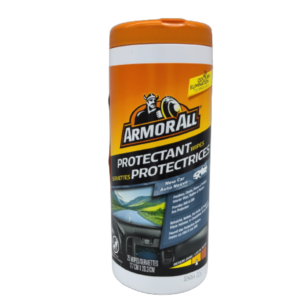 Protectant Wipes 25pk. 17.7cm x 20.3cm Armorall
