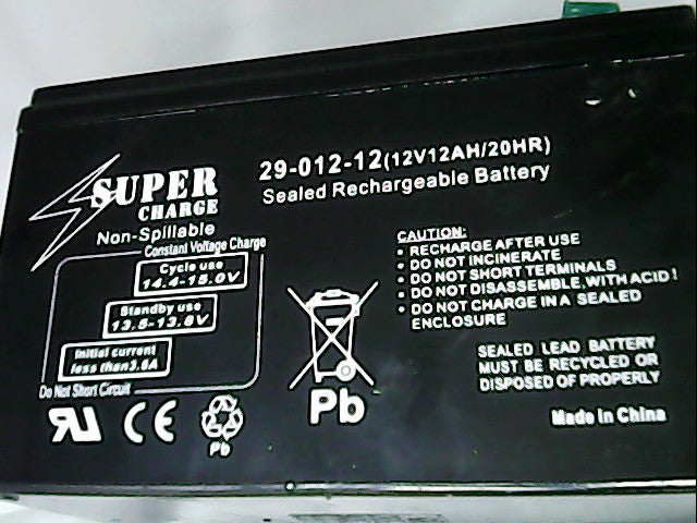 12V 12AH BATTERY