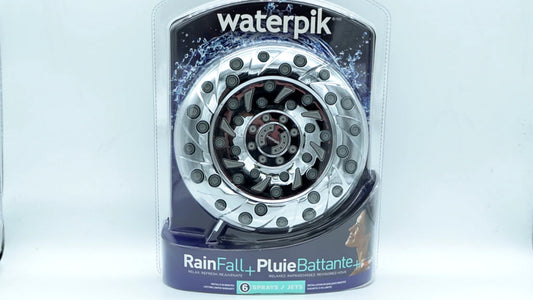 Shower Head Waterpik Rainfall+ 6 Sprays w/Powerpulse - Additional View