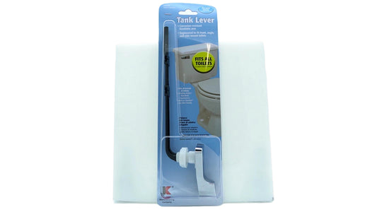 Tank Lever Chrome Finish Fits All Toilets