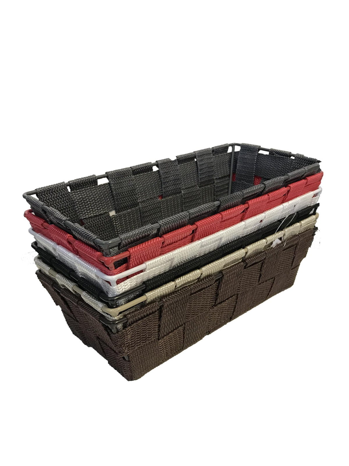 nylon trays 4.75" x 10.25" x 2.75"h Assorted small rectangular