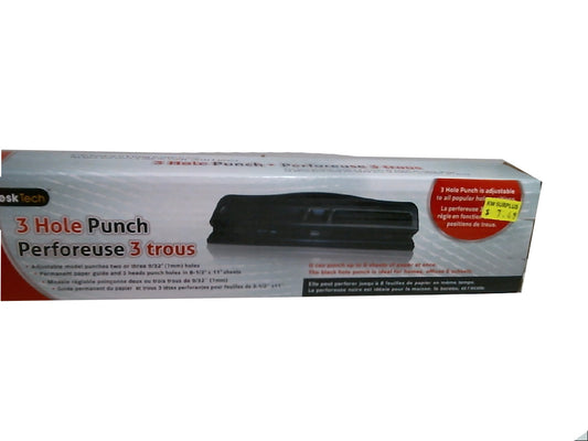 Desk Tech 3 Hole Punch