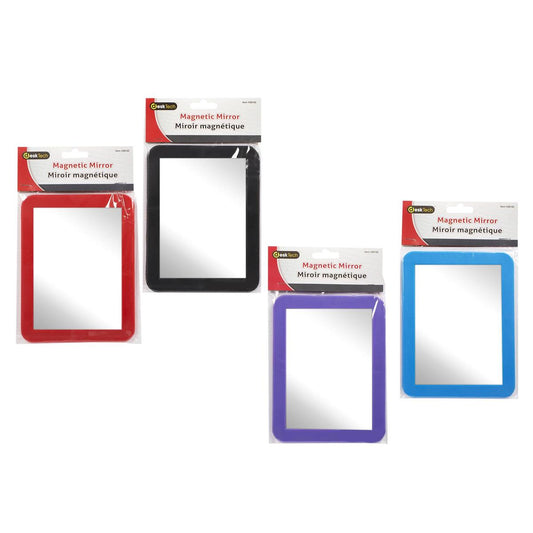 Miroir magnétique 5x7 pouces - 4 couleurs