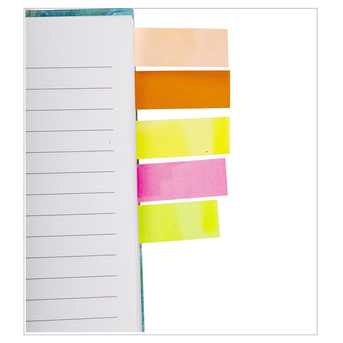 ADHESIVE MEMO 100 SHEET 5-PACK, 76x15mm DESK TECH - Additional View