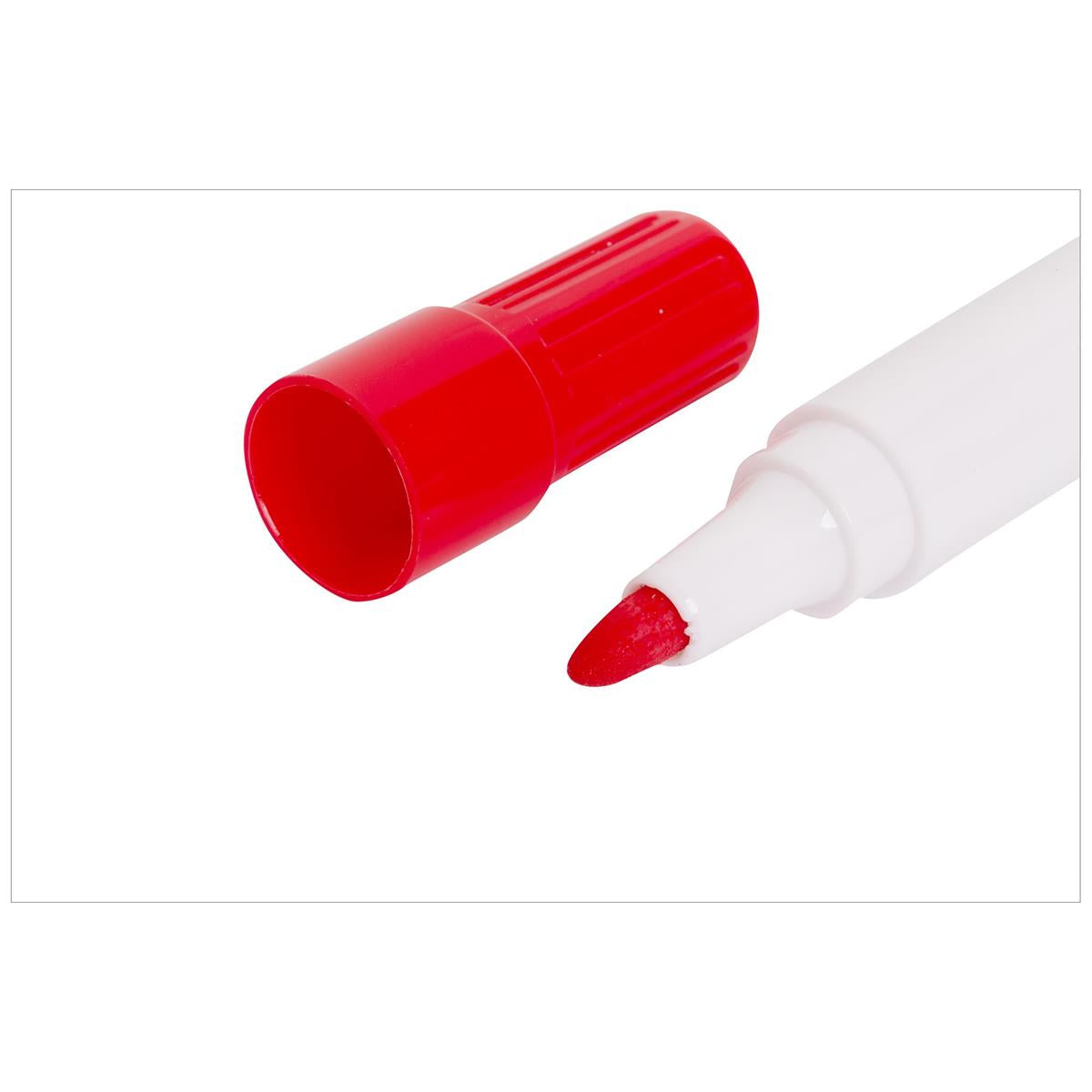 Dry Erase Marker 5-pc set 4 colors, Rd/Bu/Bk/Gr DeskTech - Additional View