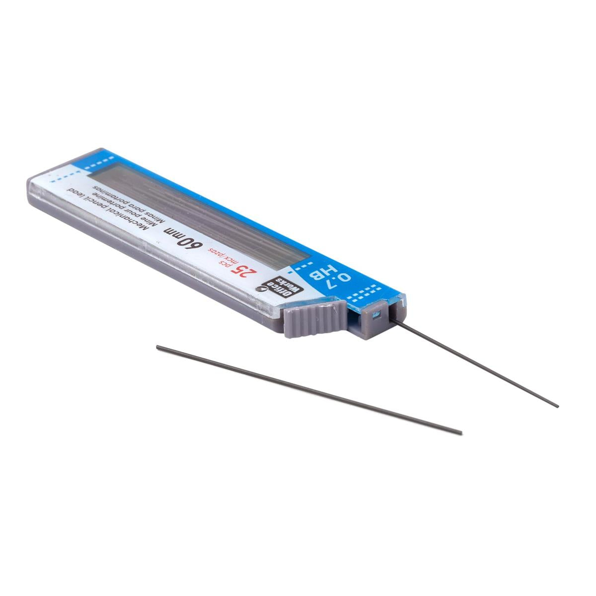 Pencil Lead 0.7x60mm HB 2 packs@25pc. Office works - Additional View