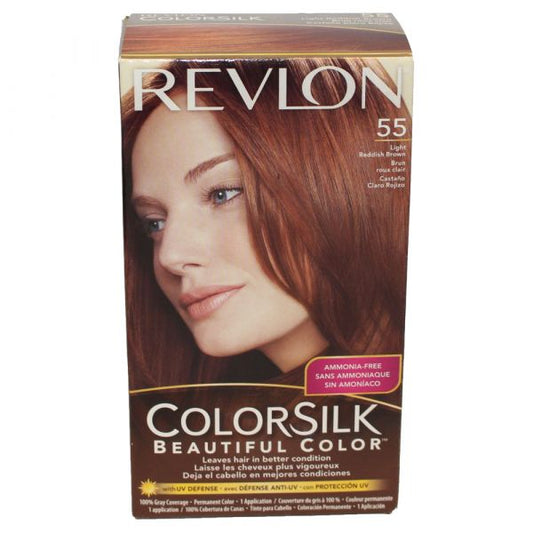 Revlon Colorsilk #55 Light Reddish Brown