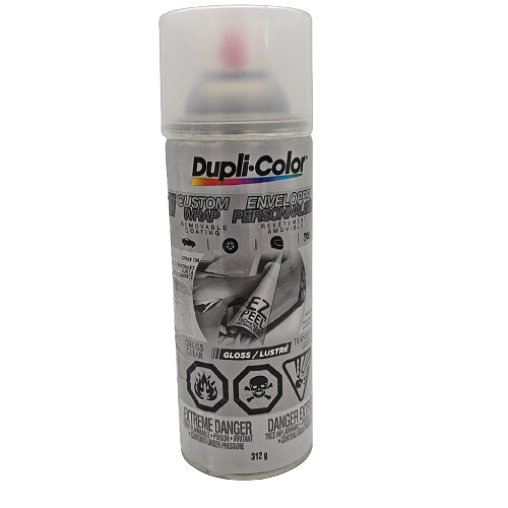 Dupli-color Custom Wrap Gloss Clear 312g. Removable Coating