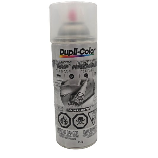 Dupli-color Custom Wrap Gloss Clear 312g. Removable Coating