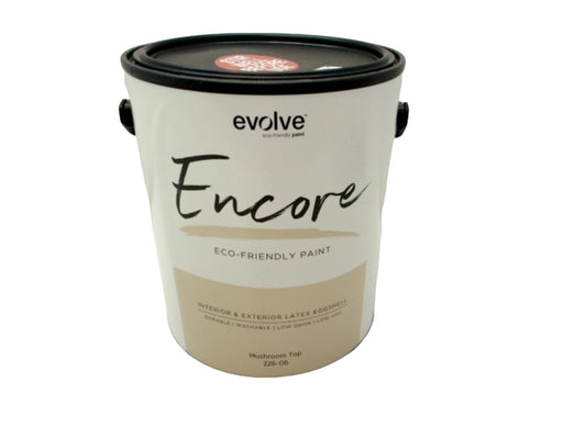 Evolve Encore Gallon Paint Mushroom Top Latex Eggshell
