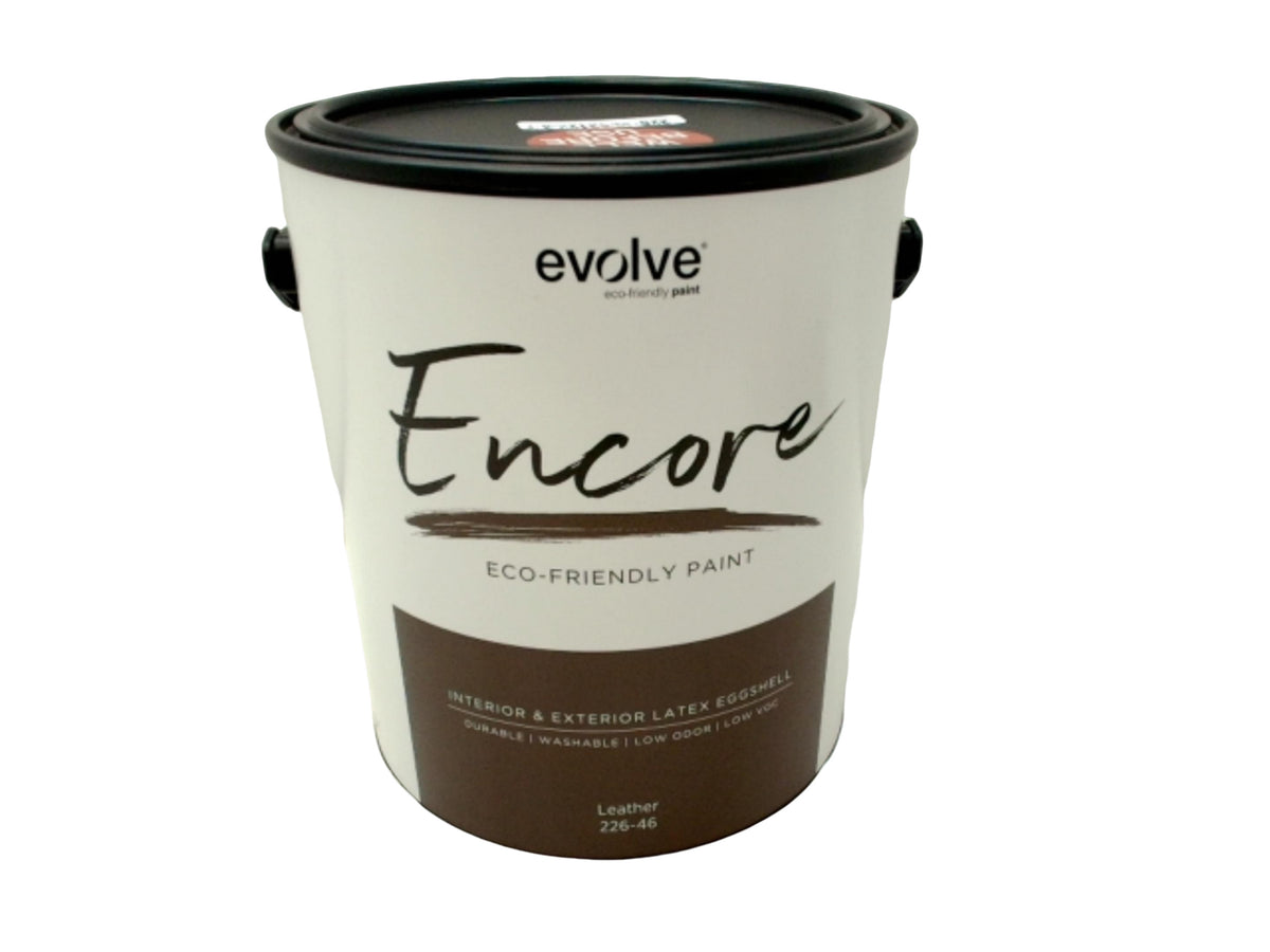 Evolve Encore Gallon Paint Leather Brown Latex Eggshell