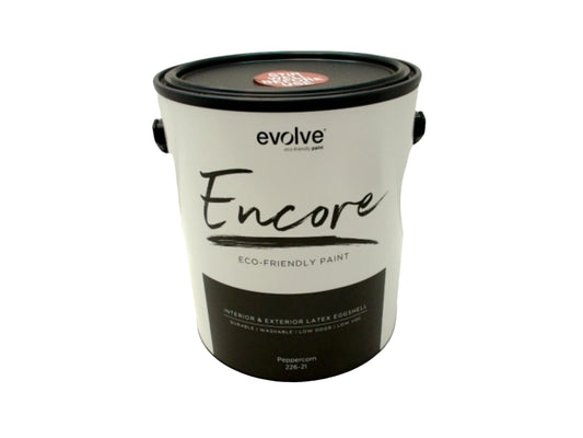 Evolve Encore Gallon Paint Peppercorn Black Latex Eggshell