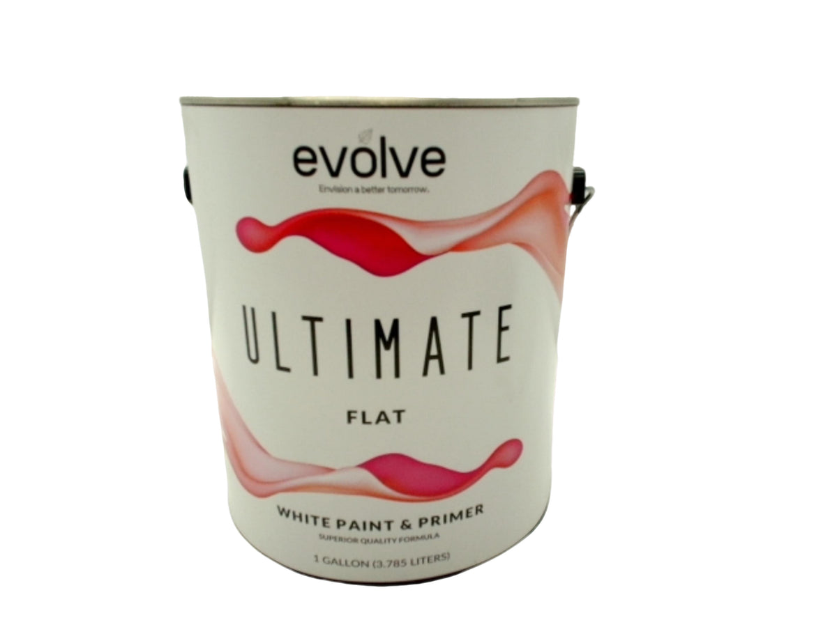 Evolve Gallon Ultimate Flat White Paint & Primer
