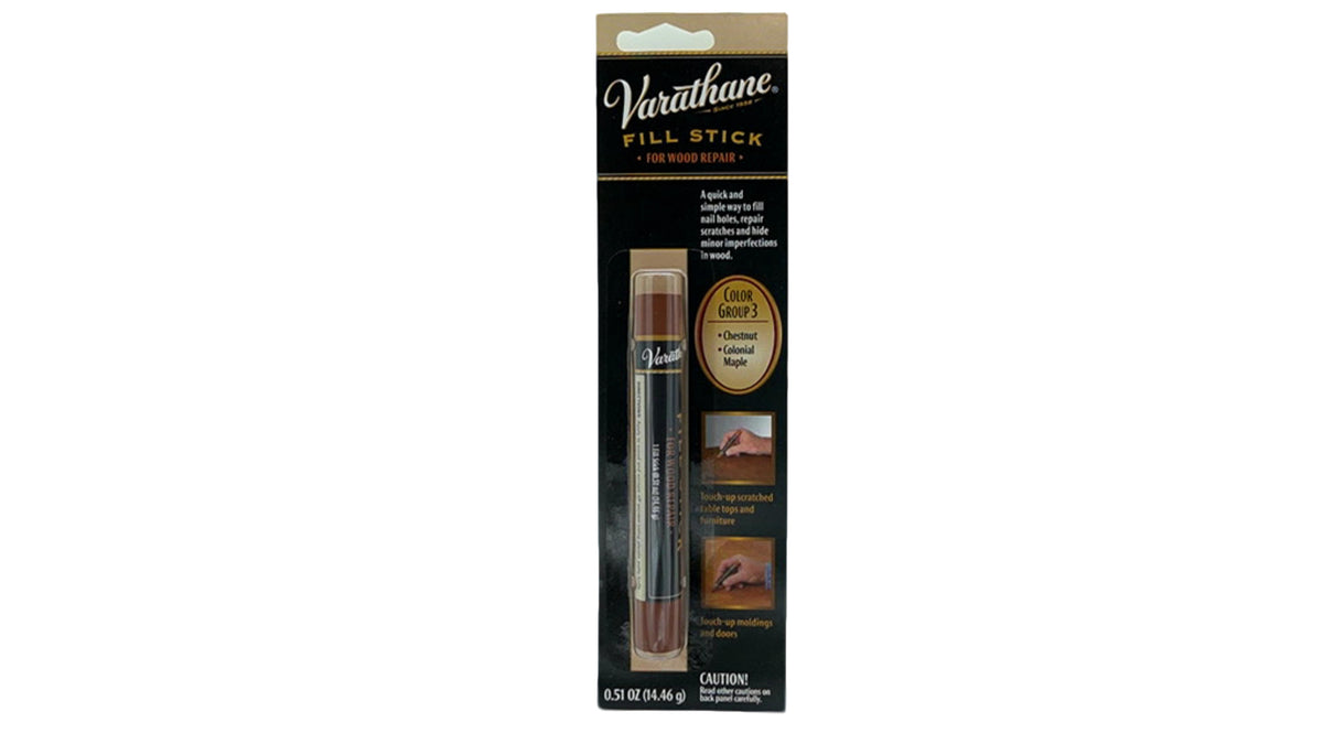 Crayon de remplissage pour la réparation du bois Châtaignier/Érable colonial 14,46 g. Varathane