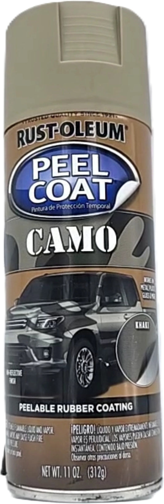 Rust-oleum Peel Coat Camo Khaki 312g. Peelable Rubber Coating