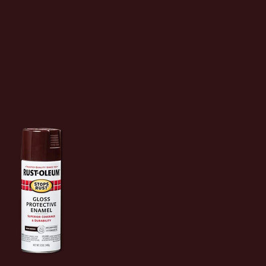 Rust-oleum Spray Paint Gloss Kona Brown 340g. - Additional View