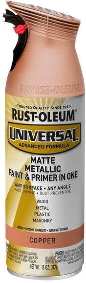 Peinture en aérosol Rust-oleum Cuivre Métallique Mat 312 g.