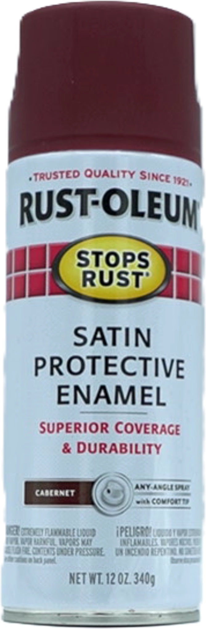 Rust-oleum Spray Paint Satin Cabernet 340g.