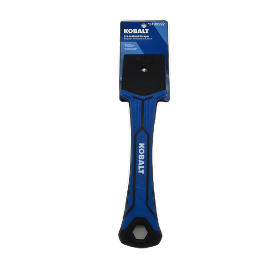 2.5" Wood Scraper For Removing Paint Or Varnish Soft Grip Handle Kobalt