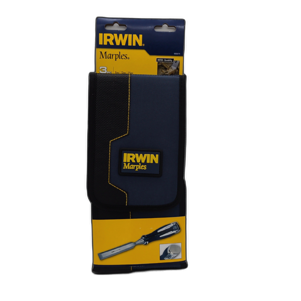 3pc. Chisel Set W/wallet Irwin Marples