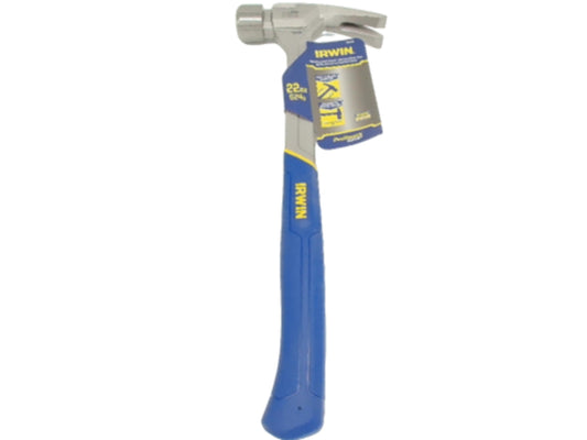 22oz. Milled Face Steel Hammer Irwin Protouch Grip