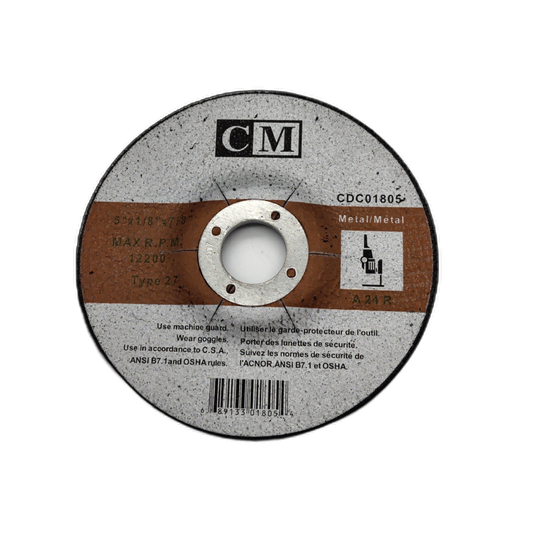 Metal Cutting Disc 5" x 1/8" x 7/8"