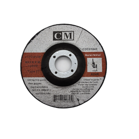 Metal Cutting Disc 4.5" x 1/8" x 7/8"
