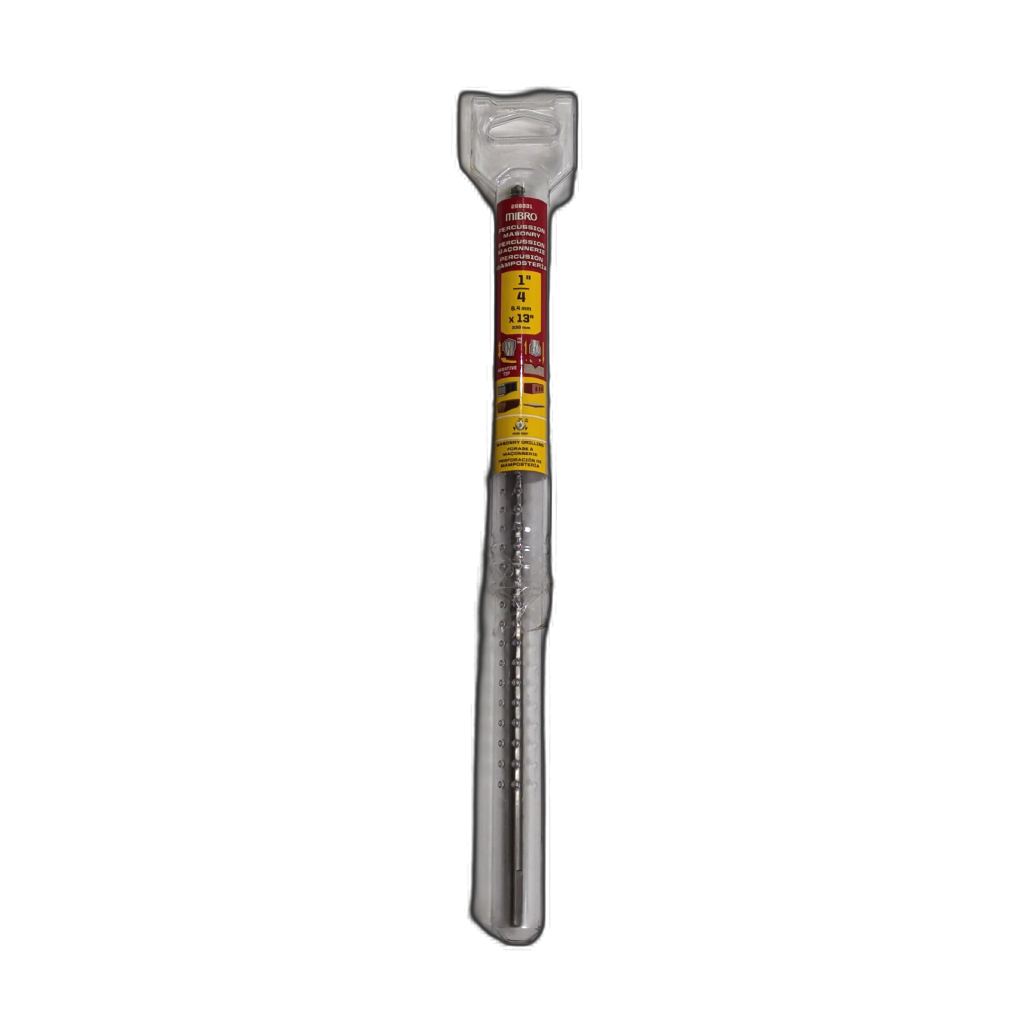 Percussion Masonry Bit 1/4" x 13" Mibro