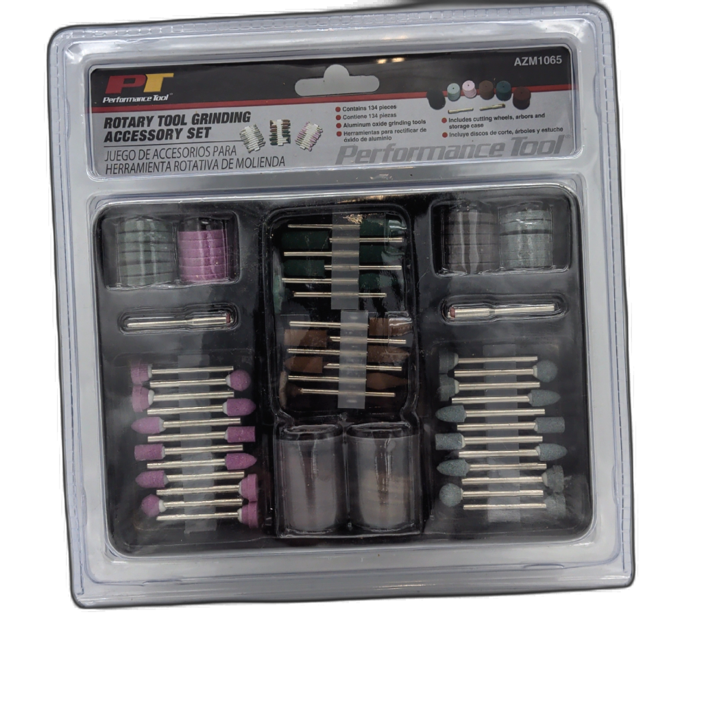 Rotary Tool Grinding Accessory Set 134pc. Performance Tool