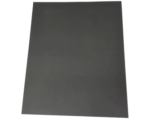 Sandpaper 800 Grit 9"x11" Sheet 15% Brown Latex Silicon Carbide