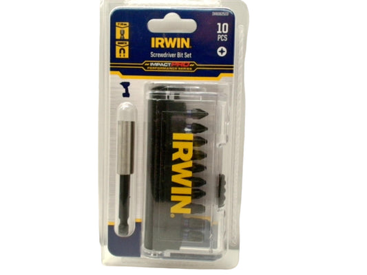 Screwdriver Bit Set 10pcs. Irwin